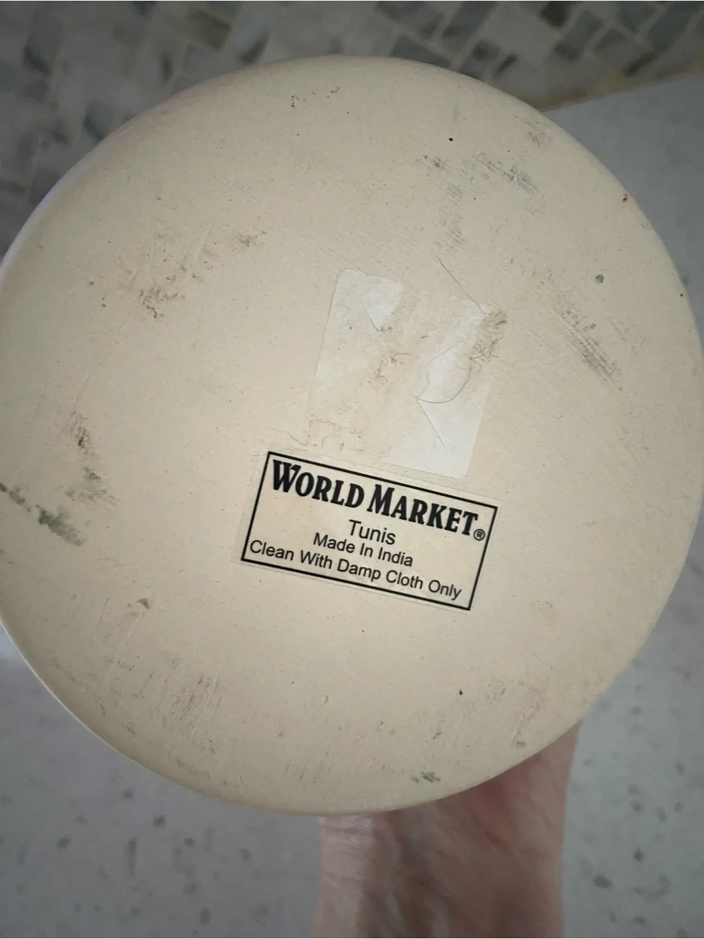 World Market Tunis Ceramic Storage Canister